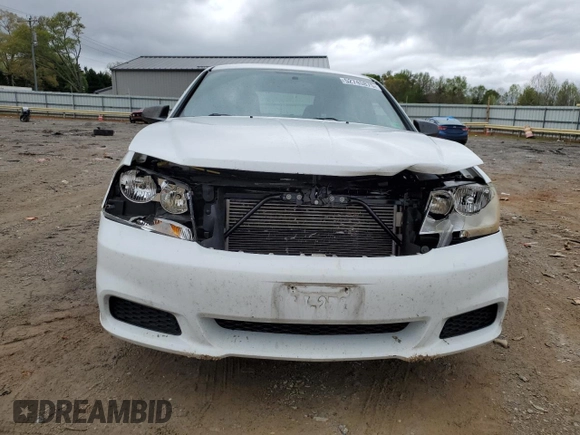 2014 Dodge Avenger SE with VIN 1C3CDZABXEN126757, listed as a Copart auction lot 52745875 with 105,776 mi miles and Salvage Title. Bid and sale history available at DreamBid. Image 5.