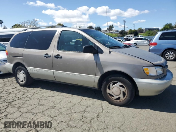 1998 Toyota Sienna LE z VIN 4T3ZF13C4WU006180, wystawiony jako Copart lot #50349795 z przebiegiem 237 600 mil mil oraz Szkoda całkowita • Salvage title. Historia ofert i sprzedaży dostępna na DreamBid. Obrazek 4.