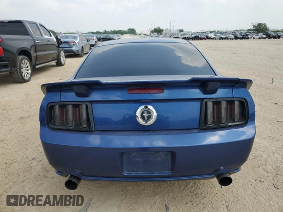 2008 Ford Mustang Deluxe with VIN 1ZVHT80N685113662, listed as a Copart auction lot 51809855 with 64,297 mi miles and Salvage Title. Bid and sale history available at carsss.com. Image 6.
