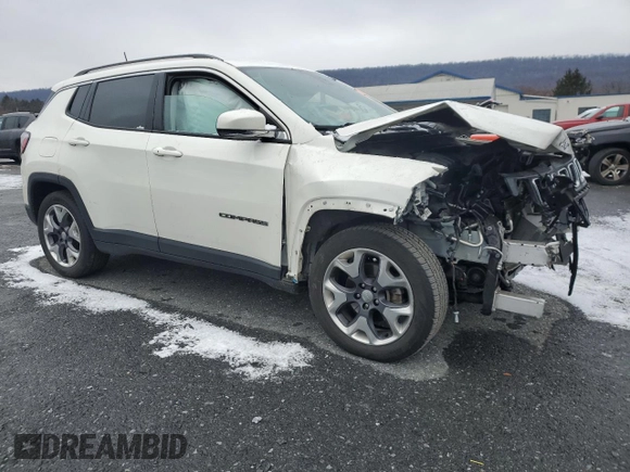 2021 Jeep Compass Limited with VIN 3C4NJCCB4MT573462, listed as a Copart auction lot 86375964 with 99,714 mi miles and Salvage Title. Bid and sale history available at carsss.com. Image 4.