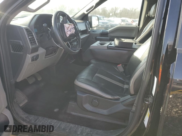 2017 Ford F-150 XL with VIN 1FTEW1CG9HFB34923, listed as a Copart auction lot 48491175 with 163,050 mi miles and Salvage Title. Bid and sale history available at DreamBid. Image 7.