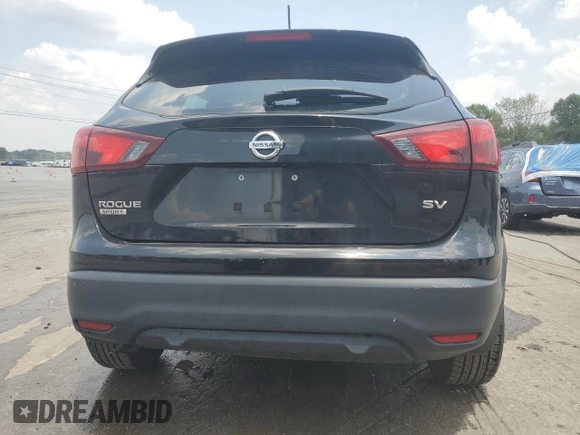 2017 Nissan Rogue SV with VIN JN1BJ1CP2HW016944, listed as a Copart auction lot 59396745 with 89,429 mi miles and Salvage title. Bid and sale history available at DreamBid. Image 6.