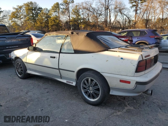 1988 Chevrolet Cavalier with VIN 1G1JF31WXJ7214292, listed as a Copart auction lot 87275184 with Not Provided miles and Salvage Title. Bid and sale history available at DreamBid. Image 2.