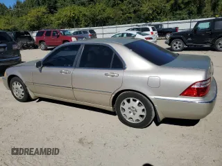2003 Acura RL w/Navigation System with VIN JH4KA96673C001864, listed as a Copart auction lot 75815044 with 0 mi miles and Clean Title. Bid and sale history available at carsss.com. Image 2.