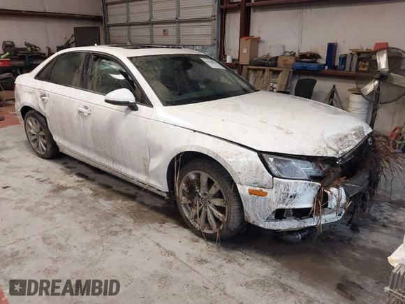 2017 Audi A4 Premium with VIN WAUGNAF40HN007638, listed as a IAAI auction lot 41069009 with 79,951 mi miles. Bid and sale history available at carsss.com. Image 1.