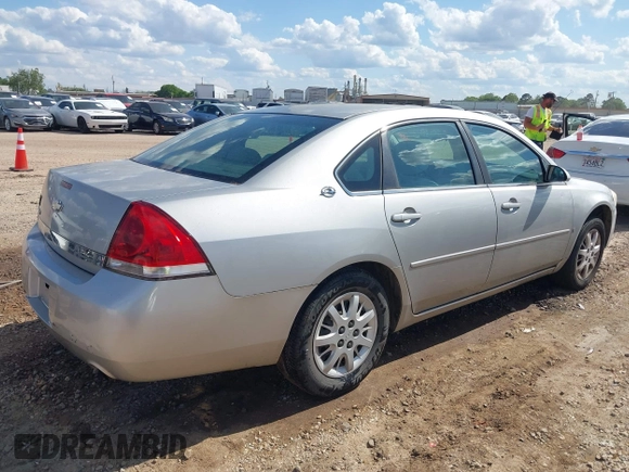 2007 Chevrolet Impala Police Pkg Police Pkg 9C1 with VIN 2G1WS55R279365667, listed as a IAAI auction lot 42028386 with 179,096 mi miles. Bid and sale history available at carsss.com. Image 4.
