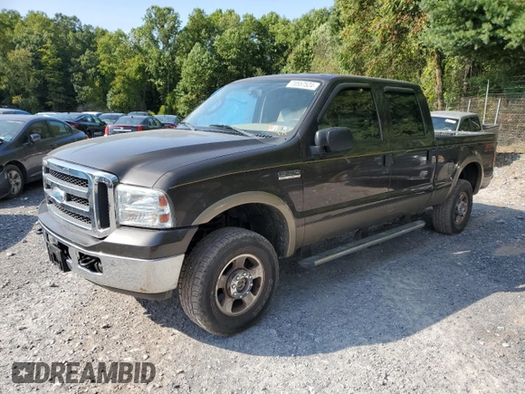 2007 Ford F-250 XL with VIN 1FTSW21567EA04547, listed as a Copart auction lot 70557524 with 123,408 mi miles and Salvage title. Bid and sale history available at DreamBid. Image 1.