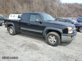 2004 Chevrolet Silverado 1500 LS with VIN 2GCEK19V541142195, listed as a Copart auction lot 51645195 with 218,678 mi miles and Clean Title. Bid and sale history available at carsss.com. Image 4.