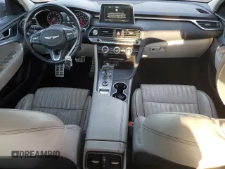 2019 Genesis G70 3.3T Advanced with VIN KMTG74LE3KU020328, listed as a Copart auction lot 65583944 with 153,662 mi miles and Salvage Title. Bid and sale history available at carsss.com. Image 8.