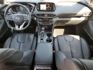 2020 Hyundai Santa Fe Limited with VIN 5NMS5CAA5LH266346, listed as a Copart auction lot 54167105 with 38,566 mi miles and Salvage Title. Bid and sale history available at carsss.com. Image 8.
