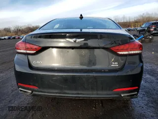 2017 Genesis G80 3.8L with VIN KMHGN4JE2HU205269, listed as a Copart auction lot 50288695 with Not Provided miles and Salvage Title. Bid and sale history available at DreamBid. Image 6.