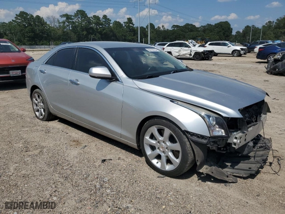 2016 Cadillac ATS Sedan Standard RWD with VIN 1G6AA5RXXG0169129, listed as a Copart auction lot 66120734 with 85267 miles and Salvage Title. Bid and sale history available at carsss.com. Image 4.