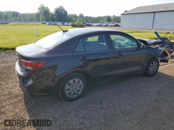 2020 Kia Rio LX with VIN 3KPA24AD3LE353125, listed as a Copart auction lot 60308394 with 35,863 mi miles and Salvage Title. Bid and sale history available at DreamBid. Image 3.