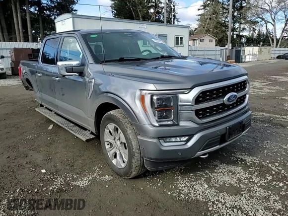 2023 Ford F-150 XL with VIN 1FTFW1E84PFB68860, listed as a Copart auction lot 43995925 with 11,457 mi miles and Salvage title. Bid and sale history available at DreamBid. Image 11.