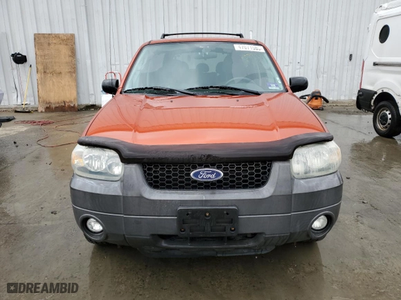 2007 Ford Escape XLT with VIN 1FMCU93137KA28475, listed as a Copart auction lot 47071585 with 192,128 mi miles and Salvage Title. Bid and sale history available at carsss.com. Image 5.