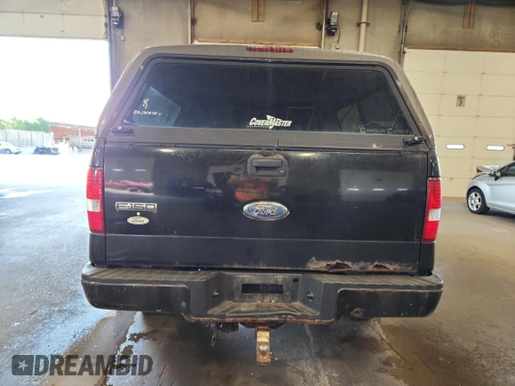 2006 Ford F-150 XLT with VIN 1FTPX14V76KD23027, listed as a Copart auction lot 63934665 with 147,810 mi miles and Clean title. Bid and sale history available at DreamBid. Image 6.