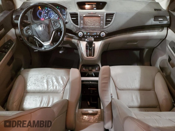 2013 Honda CR-V EX-L with VIN 2HKRM4H7XDH665484, listed as a Copart auction lot 51272685 with 142,209 mi miles and Salvage Title. Bid and sale history available at carsss.com. Image 8.