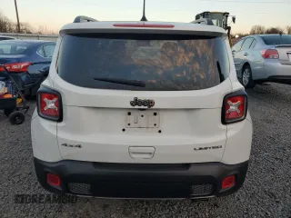 2020 Jeep Renegade Limited with VIN ZACNJBD12LPL45544, listed as a Copart auction lot 83490614 with 16,858 mi miles and Salvage title. Bid and sale history available at DreamBid. Image 6.