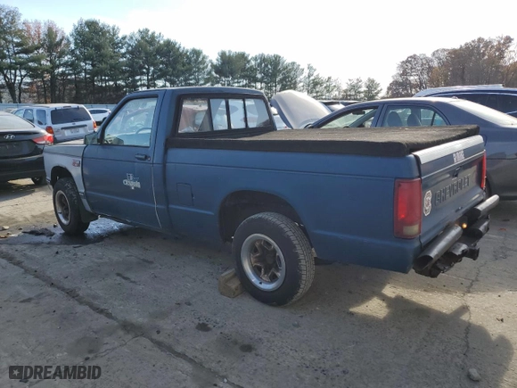 1990 Chevrolet S/T Pickup with VIN 1GCCS14E0L2115726, listed as a Copart auction lot 68232264 with NaN miles and Salvage Title. Bid and sale history available at carsss.com. Image 2.