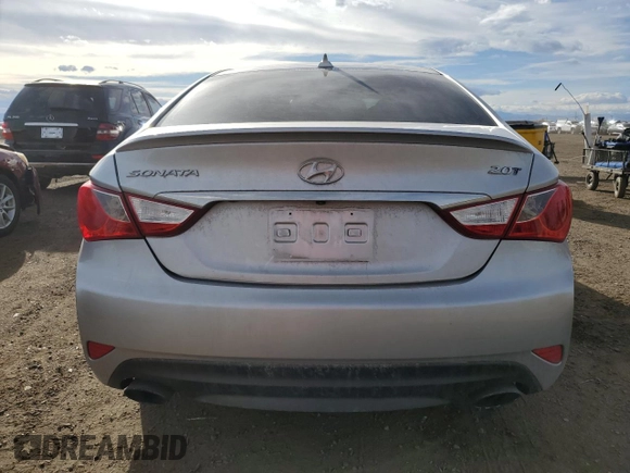 2014 Hyundai Sonata Limited with VIN 5NPEC4AB4EH876391, listed as a Copart auction lot 49819535 with 62,514 mi miles and Salvage Title. Bid and sale history available at DreamBid. Image 6.