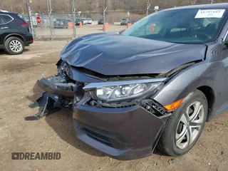 2016 Honda Civic Sedan LX with VIN 19XFC2F59GE002489, listed as a IAAI auction lot 41797162 with 34,284 mi miles. Bid and sale history available at carsss.com. Image 6.