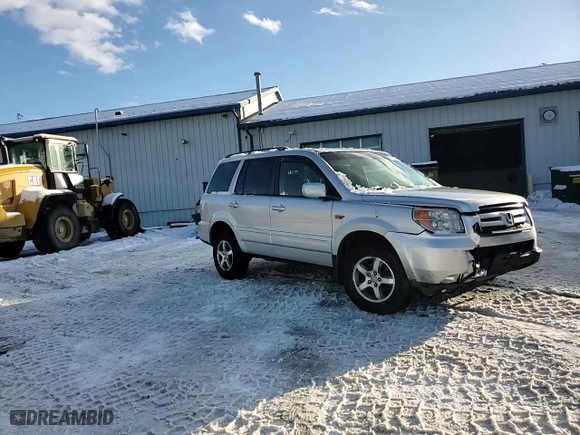 2007 Honda Pilot EX-L with VIN 5FNYF28517B024896, listed as a Copart auction lot 43929425 with 110,273 mi miles and Salvage Title. Bid and sale history available at carsss.com. Image 11.