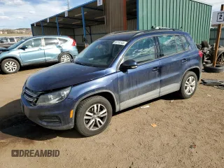 2016 Volkswagen Tiguan SEL z VIN WVGBV7AX5GW564664, wystawiony jako Copart lot #50744165 z przebiegiem 80 888 mil mil oraz Szkoda całkowita • Salvage title. Historia ofert i sprzedaży dostępna na DreamBid. Obrazek 1.