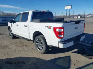 2022 Ford F-150 XL with VIN 1FTFW1E89NFB08473, listed as a IAAI auction lot 41669958 with 52,768 mi miles and . Bid and sale history available at DreamBid. Image 3.