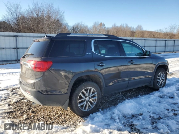 2017 GMC Acadia SLE with VIN 1GKKNLLS1HZ311148, listed as a Copart auction lot 88533485 with 127,717 mi miles and Salvage Title. Bid and sale history available at carsss.com. Image 3.