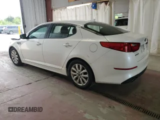 2015 Kia Optima LX z VIN KNAGM4A78F5616317, wystawiony jako Copart lot #58514075 z przebiegiem 123 657 mil mil oraz Szkoda całkowita • Salvage title. Historia ofert i sprzedaży dostępna na DreamBid. Obrazek 2.
