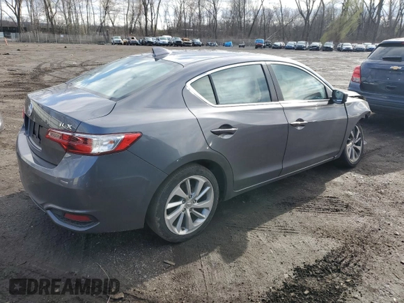 2017 Acura ILX Premium with VIN 19UDE2F73HA014839, listed as a Copart auction lot 52231665 with 184,765 mi miles and Salvage title. Bid and sale history available at DreamBid. Image 3.