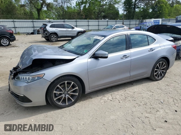 2015 Acura TLX Technology with VIN 19UUB2F5XFA011330, listed as a Copart auction lot 54737135 with 96,164 mi miles and Salvage title. Bid and sale history available at DreamBid. Image 1.