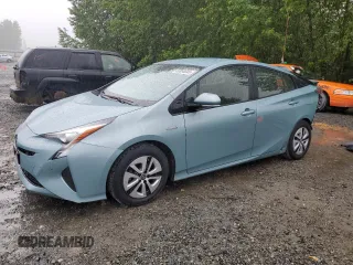 2017 Toyota Prius Two z VIN JTDKBRFU0H3056466, wystawiony jako Copart lot #56998045 z przebiegiem 67 056 mil mil oraz Szkoda całkowita • Salvage title. Historia ofert i sprzedaży dostępna na DreamBid. Obrazek 1.