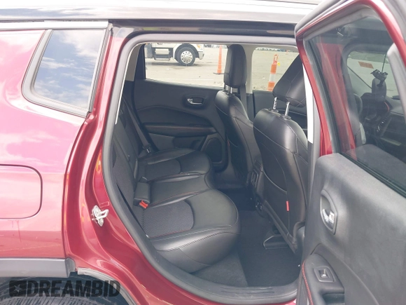 2021 Jeep Compass Trailhawk with VIN 3C4NJDDB6MT502932, listed as a IAAI auction lot 42209945 with 63,119 mi miles and . Bid and sale history available at DreamBid. Image 8.