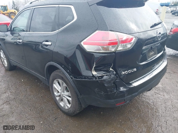 2016 Nissan Rogue S with VIN JN8AT2MV9GW151086, listed as a IAAI auction lot 41911942 with 41,381 mi miles. Bid and sale history available at carsss.com. Image 6.