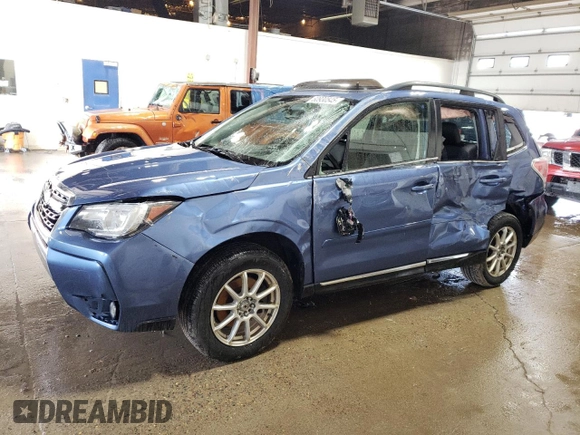 2017 Subaru Forester Touring with VIN JF2SJGWC8HH454995, listed as a Copart auction lot 60930545 with 90,309 mi miles and Salvage title. Bid and sale history available at DreamBid. Image 1.