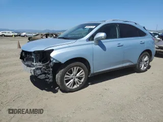 2010 Lexus RX 450h with VIN JTJBC1BA3A2014134, listed as a Copart auction lot 56025275 with 130,471 mi miles and Salvage title. Bid and sale history available at DreamBid. Image 1.
