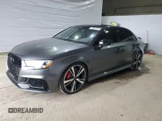 2018 Audi RS 3 z VIN WUABWGFF7J1904308, wystawiony jako Copart lot #49992915 z przebiegiem 45 513 mil mil oraz Szkody całkowita. Historia ofert i sprzedaży dostępna na DreamBid. Obrazek 1.