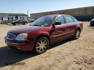 2005 Ford Five Hundred Limited with VIN 1FAHP28165G124298, listed as a Copart auction lot 48647475 with 122,990 mi miles and Salvage Title. Bid and sale history available at carsss.com. Image 1.