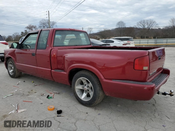 2003 GMC Sonoma with VIN 1GTCS19H138149514, listed as a Copart auction lot 45672985 with 193,570 mi miles and Salvage Title. Bid and sale history available at DreamBid. Image 2.