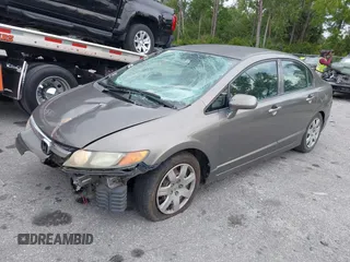 2008 Honda Civic LX with VIN 2HGFA16508H313154, listed as a IAAI auction lot 41879360 with 254,154 mi miles and . Bid and sale history available at DreamBid. Image 18.