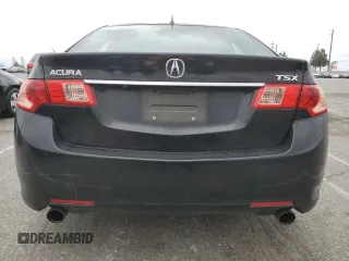 2012 Acura TSX Tech Pkg with VIN JH4CU2F68CC004128, listed as a Copart auction lot 53658495 with 161,851 mi miles and Salvage Title. Bid and sale history available at carsss.com. Image 6.