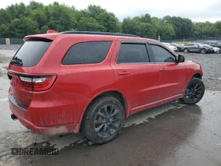 2017 Dodge Durango GT with VIN 1C4RDJDG4HC757874, listed as a Copart auction lot 62829115 with 110,863 mi miles and Salvage title. Bid and sale history available at DreamBid. Image 3.