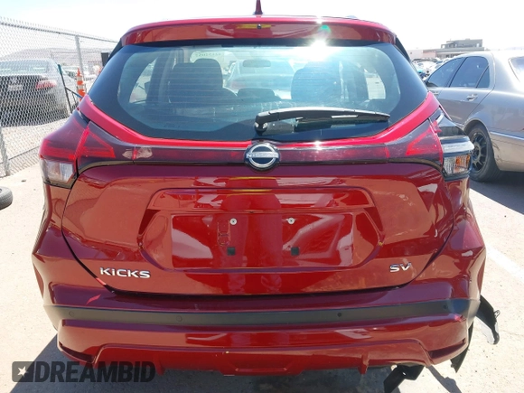 2023 Nissan Kicks SV with VIN 3N1CP5CVXPL514953, listed as a IAAI auction lot 42152057 with 7,909 mi miles and . Bid and sale history available at DreamBid. Image 17.