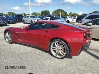 2016 Chevrolet Corvette Z51 1LT with VIN 1G1YH2D77G5115392, listed as a Copart auction lot 74354934 with 0 mi miles and Non Repairable. Bid and sale history available at carsss.com. Image 2.