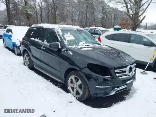 2016 Mercedes-Benz GLE with VIN 4JGDA5HB3GA730793, listed as a IAAI auction lot 41486612 with 110,977 mi miles. Bid and sale history available at carsss.com. Image 1.