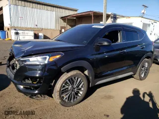 2020 Hyundai Tucson SEL with VIN KM8J3CAL5LU240935, listed as a Copart auction lot 48368685 with 153,560 mi miles and Salvage Title. Bid and sale history available at carsss.com. Image 1.