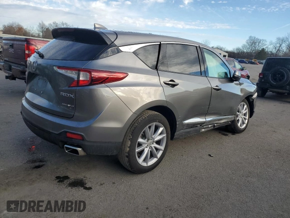 2023 Acura RDX with VIN 5J8TC2H34PL025069, listed as a Copart auction lot 86640854 with 14,790 mi miles and Salvage Title. Bid and sale history available at carsss.com. Image 3.