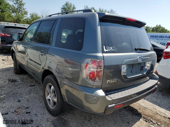 2008 Honda Pilot EX-L with VIN 5FNYF18758B031962, listed as a Copart auction lot 69118424 with 168,215 mi miles and Salvage Title. Bid and sale history available at carsss.com. Image 2.
