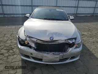2010 BMW 6 Series 650i with VIN WBAEB5C58AC225252, listed as a Copart auction lot 81540374 with 101,675 mi miles and Salvage Title. Bid and sale history available at carsss.com. Image 5.